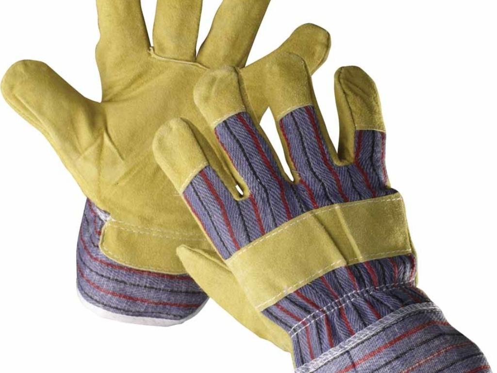 Pracovní rukavice_béžové