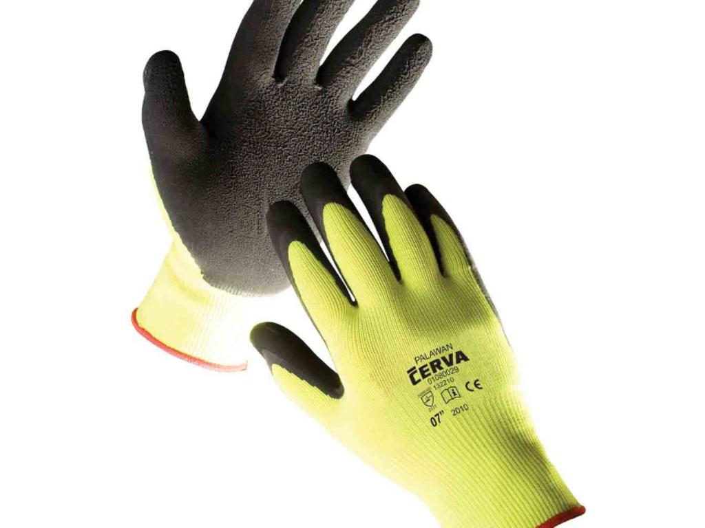 Pracovní rukavice_gumové