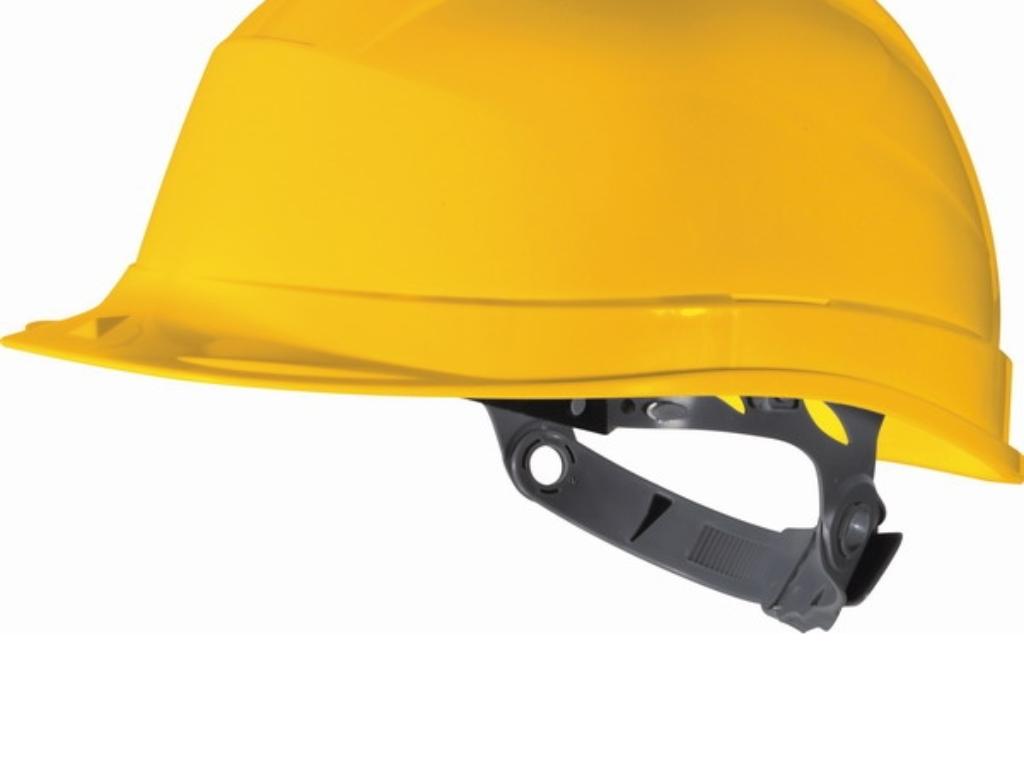 pracovní přilba_žlutá