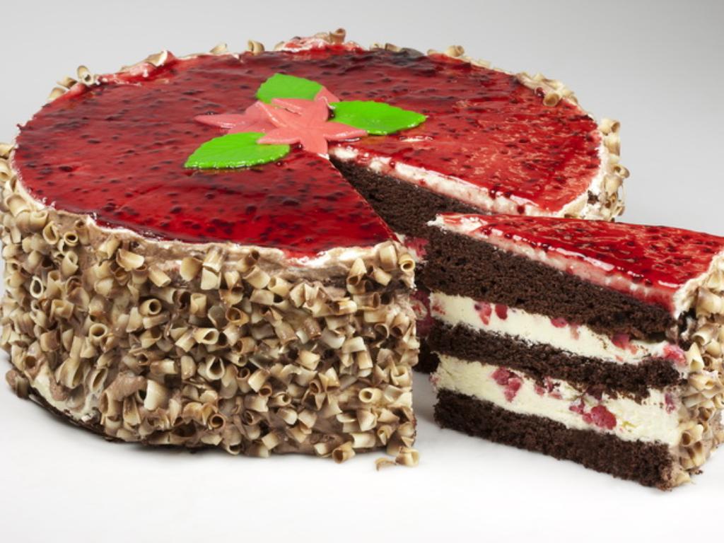 002 Vanilkovo-malinový dort